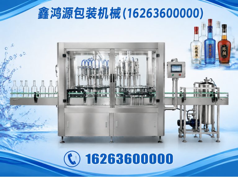 安丘市全自动灌装生产线展示图